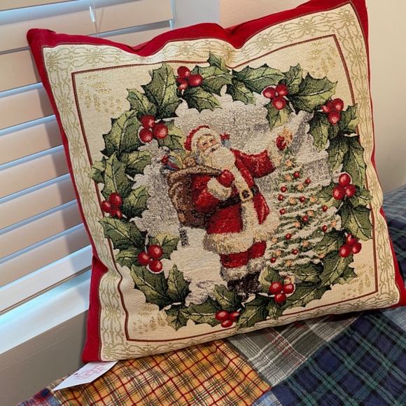 Christmas old style pillow decoration - Picture 2 of 4